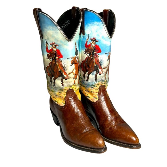 Durango Shoes - Durango Vintage Womens Boots A Ruso Art Sz 6.5